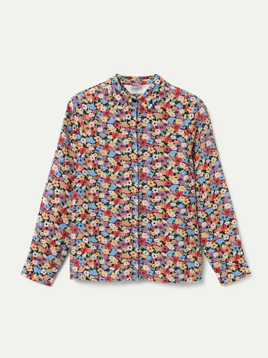 Women's Long Sleeve Shirt Floral