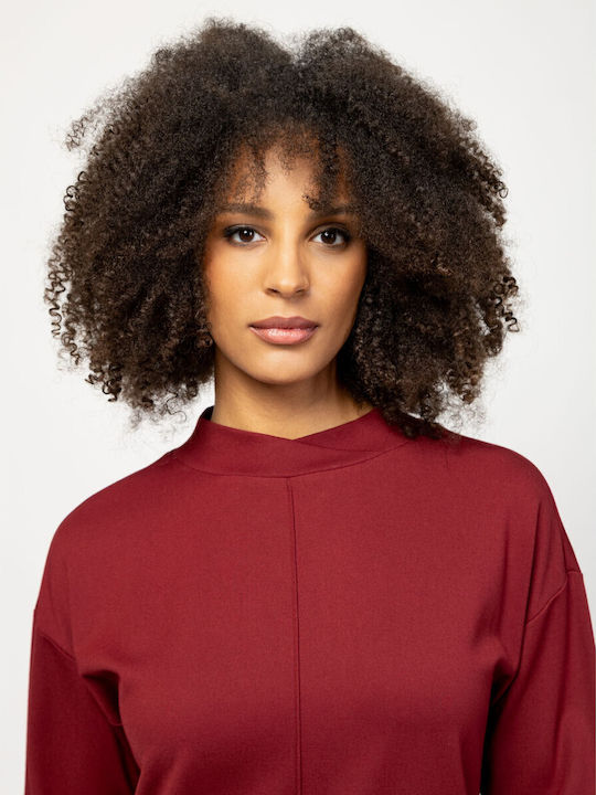 Mini Dress Burgundy