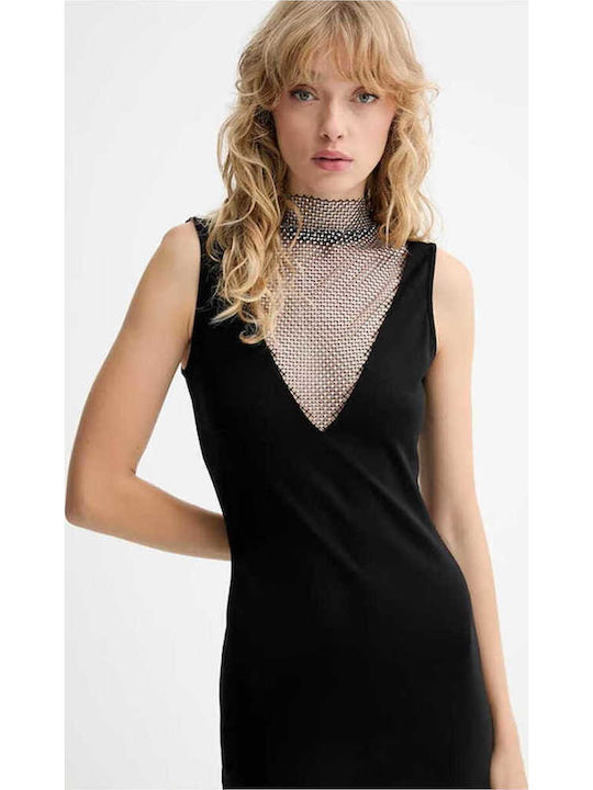 Summer Mini Evening Dress Black