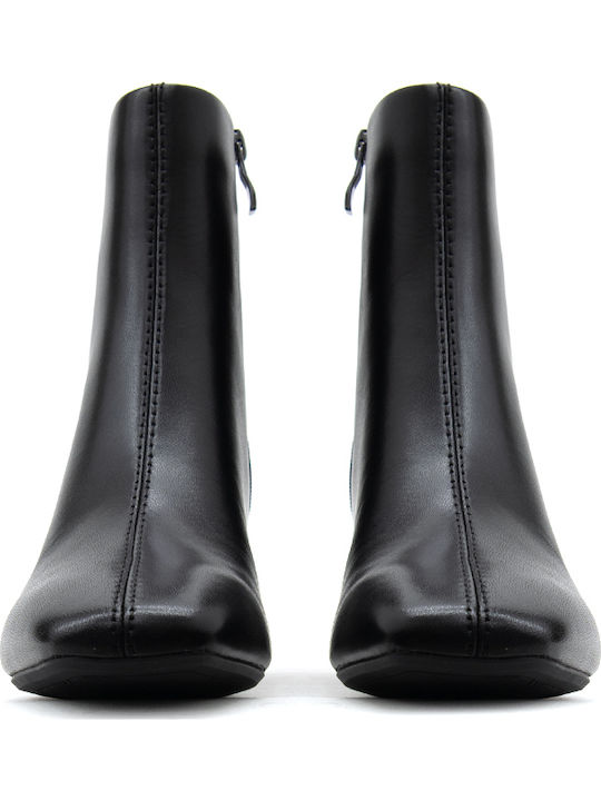 Fernie Leather Women's Ankle Boots Black