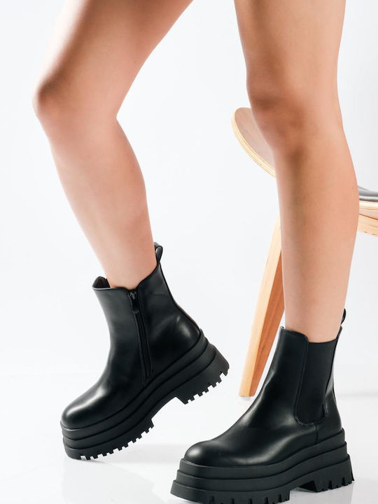 Damenstiefeletten Schwarz