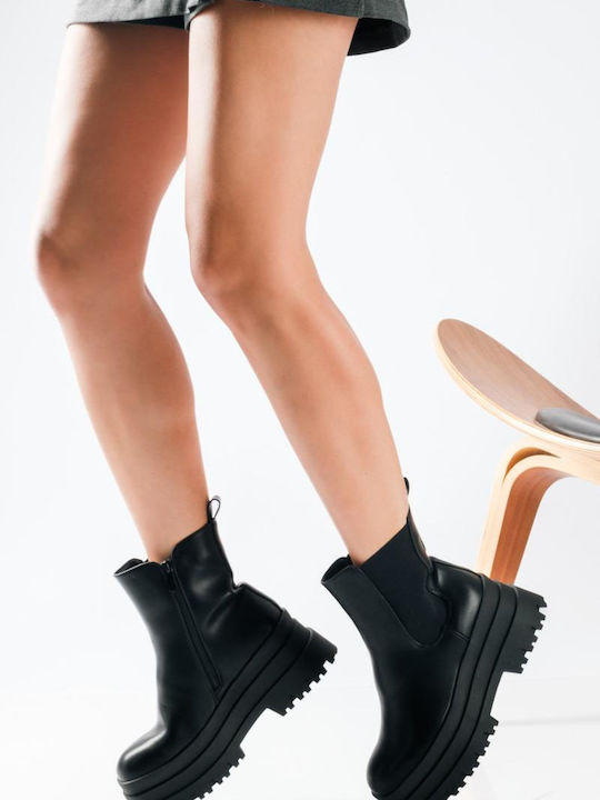 Damenstiefeletten Schwarz