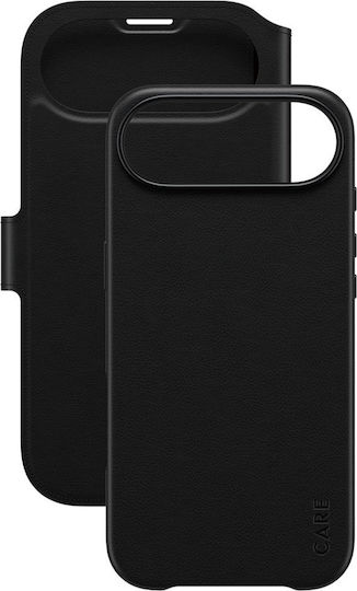 CARE by PanzerGlass Care Wallet Plastic / Leather Black (iPhone Air)