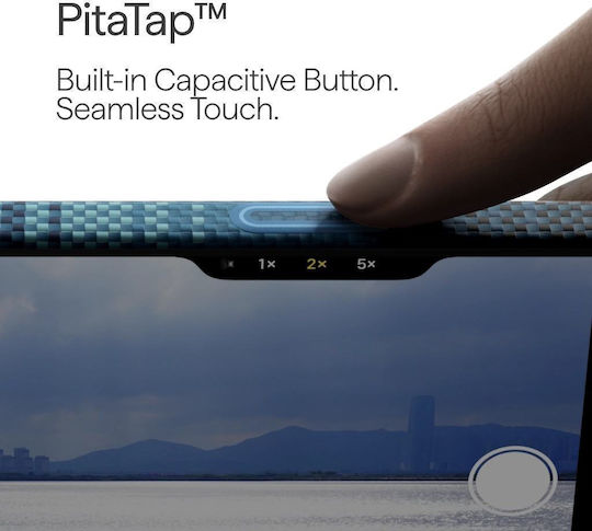 Pitaka Back Cover Aramid Fiber 1mm Moonrise (iPhone 17 Pro Max)