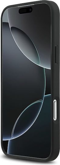 Mercedes-Benz Umschlag Rückseite Leder Schwarz (iPhone 17 Pro Max)