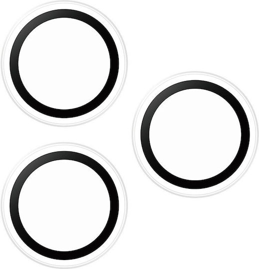 PanzerGlass Hoops Camera Protection Membrane Transparent for the iPhone 16 Pro, iPhone 16 Pro Max