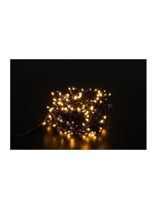 200 Lichter LED 20m. Warmes Weiß in Zeichenfolge 1Stück