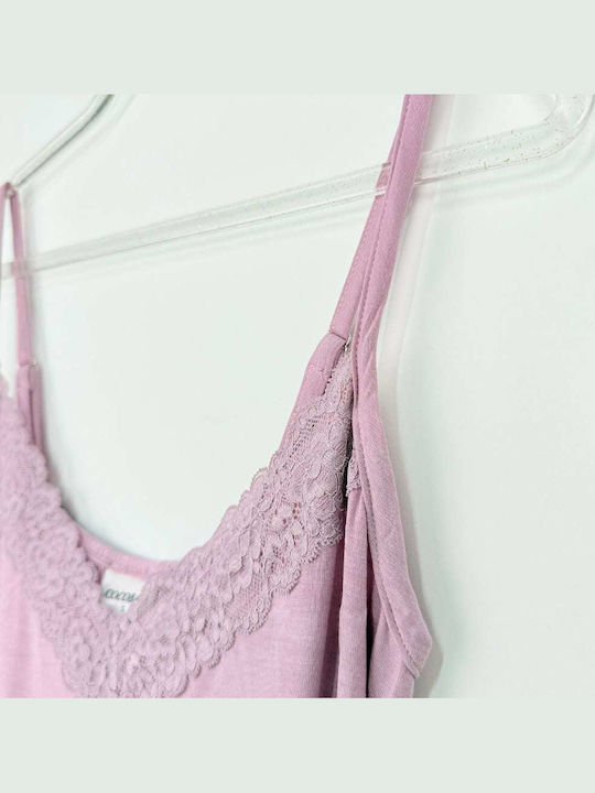 Cocobaci Winter Women's Robe with Pyjama Pink