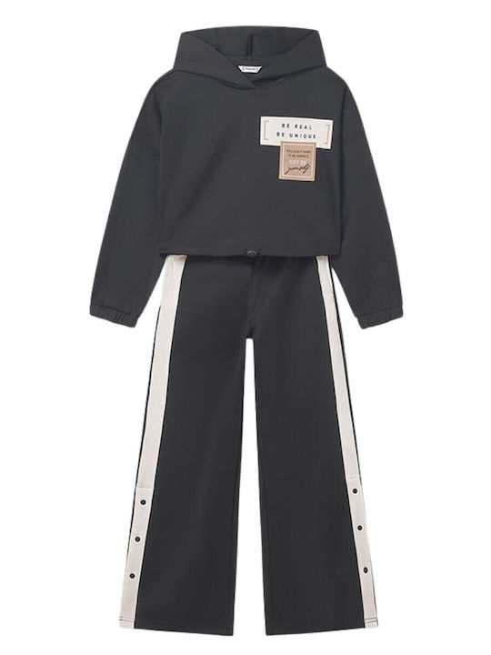 Kids Sweatpants Set Black 2pcs