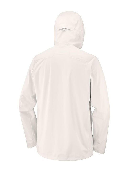 Sportjacke Wasserdicht Ecru
