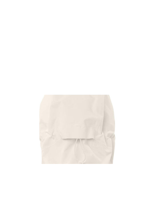 Sportjacke Wasserdicht Ecru