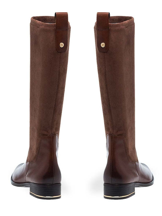 Leather Women's Boots Tabac Brown