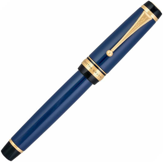 Pilot Custom Urushi Writing Pen Medium Blue with Red Ink