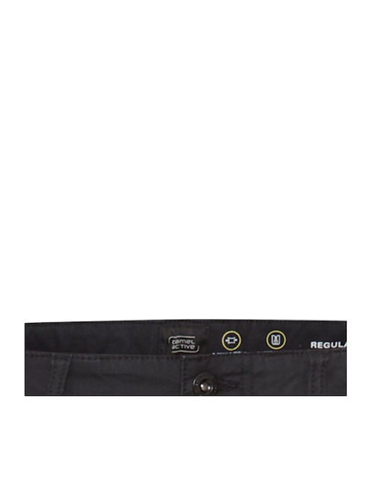 Trousers Cargo Elastic in Regular Fit Anthracite