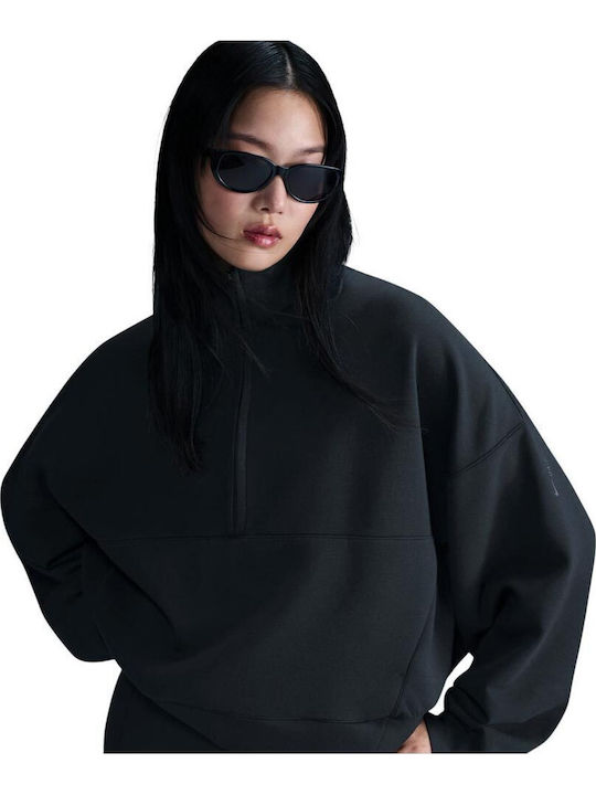 Dri-Fit Impossiblysoft Γυναικείο Φούτερ Μαύρο