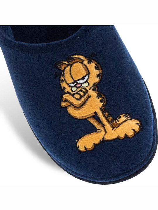 Winter Men's Slippers Blue