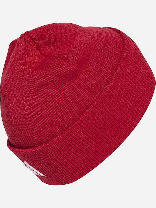 Beanie Männer Beanie Gestrickt in Rot Farbe