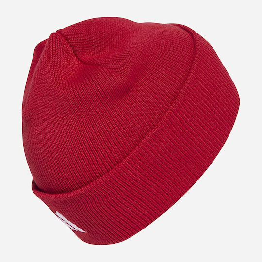 Beanie Ανδρικός Σκούφος Πλεκτός σε Κόκκινο χρώμα