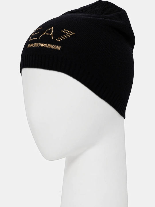 Beanie Beanie Knitted in Black color