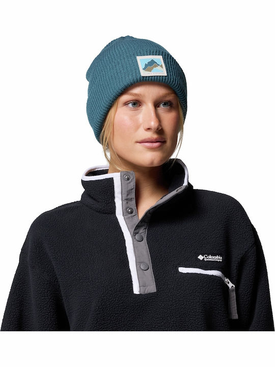 Beanie Unisex Σκούφος Πλεκτός σε Γαλάζιο χρώμα