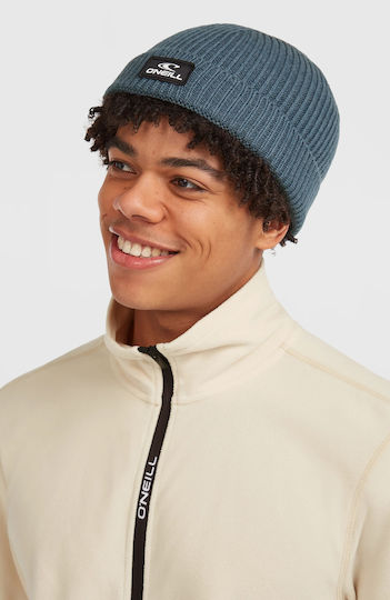 Beanie Unisex Fleece Beanie Knitted in Blue color