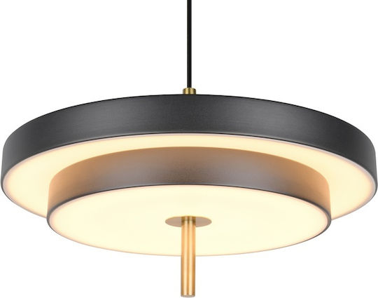 Trio Lighting Keaton Pendant Light Black