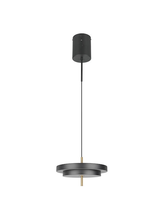 Trio Lighting Keaton Κρεμαστό Φωτιστικό Μαύρο