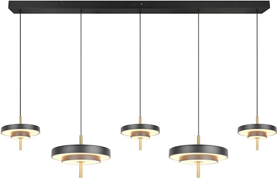 Trio Lighting Keaton Pendant Light Black