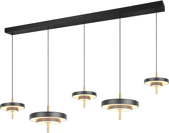 Trio Lighting Keaton Pendant Light Black