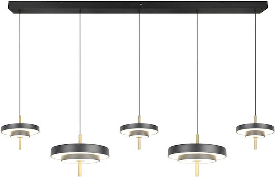 Trio Lighting Keaton Pendant Light Black