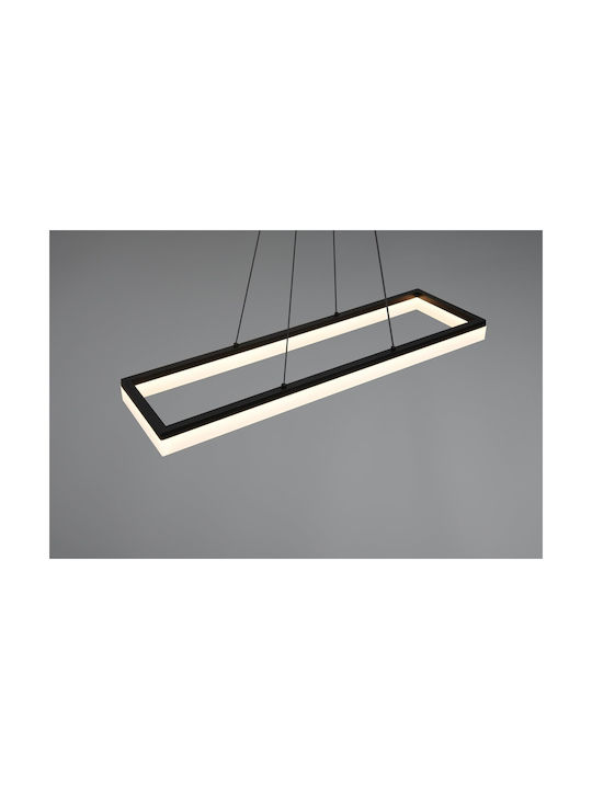 Trio Lighting Κρεμαστό Φωτιστικό Μαύρο