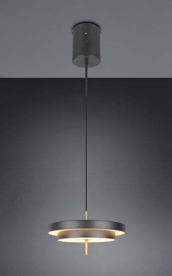 Trio Lighting Keaton Pendant Light Black