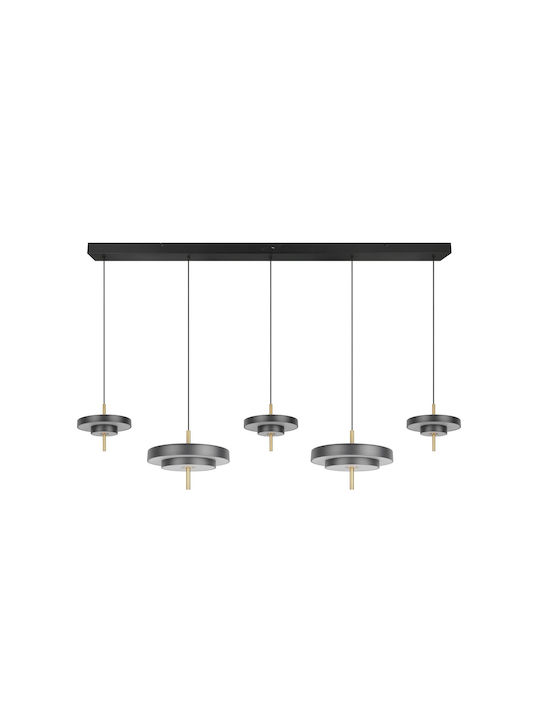 Trio Lighting Keaton Pendant Light Black