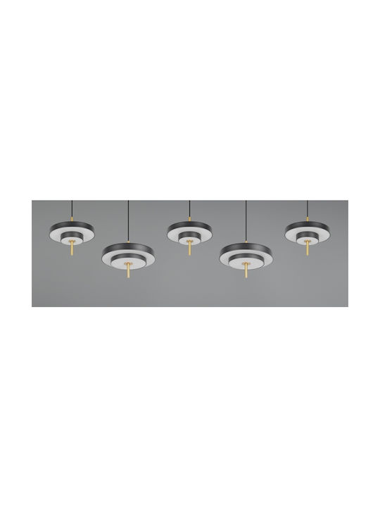 Trio Lighting Keaton Pendant Light Black