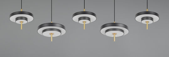 Trio Lighting Keaton Pendant Light Black