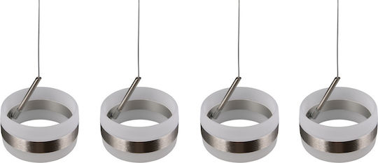 Trio Lighting Dios Pendant Light Silver