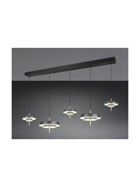 Trio Lighting Keaton Pendant Light Black