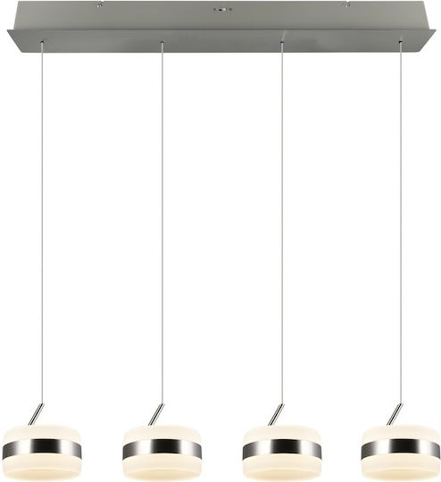 Trio Lighting Dios Pendant Light Silver