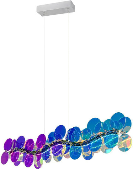 Trio Lighting Κρεμαστό Φωτιστικό Διάφανο