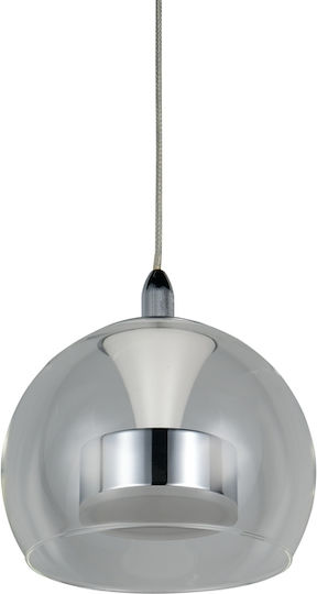 Trio Lighting Flynt Pendant Light Silver