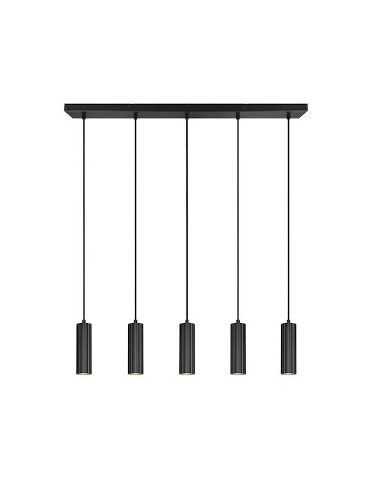 Trio Lighting Soka Lustră Negru