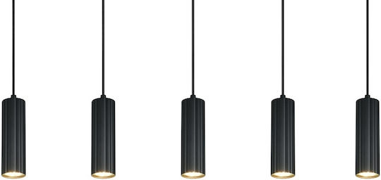Trio Lighting Soka Κρεμαστό Φωτιστικό Μαύρο