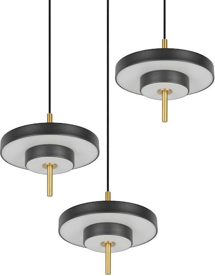 Trio Lighting Keaton Pendant Light Black