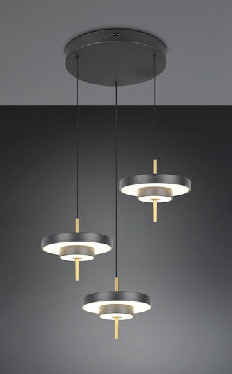 Trio Lighting Keaton Pendant Light Black