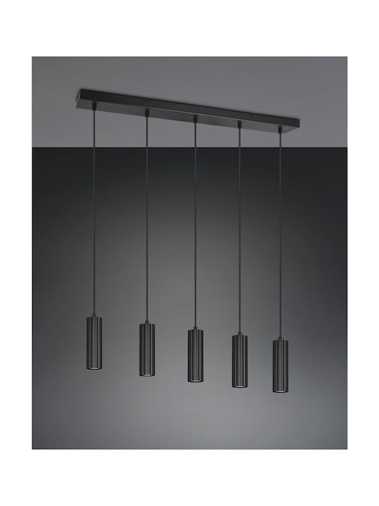 Trio Lighting Soka Lustră Negru