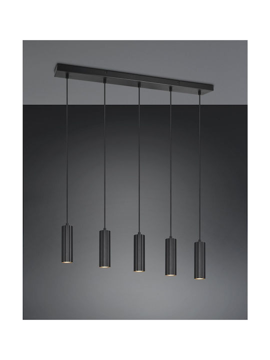 Trio Lighting Soka Lustră Negru