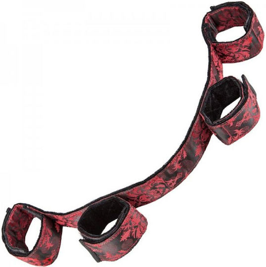 Calexotics Scandal Bondage Bar Χειροπέδες σε Κόκκινο Χρώμα