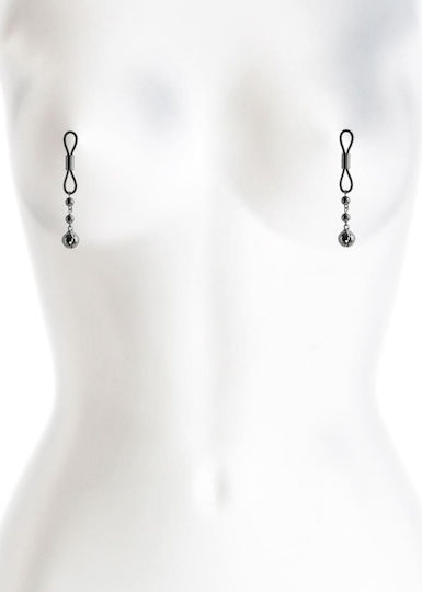 Ns Novelties Nipple Clamps in Black Color