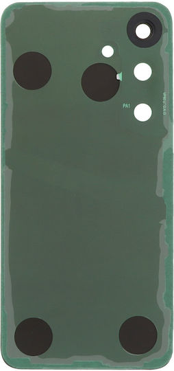 Battery Cover Battery Door + Battery Door Adhesive + Back Camera Lens Bezel Blueblack for Galaxy S25