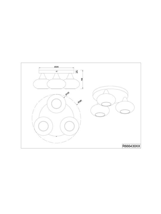 Trio Lighting R666430 Trio Lighting R666430